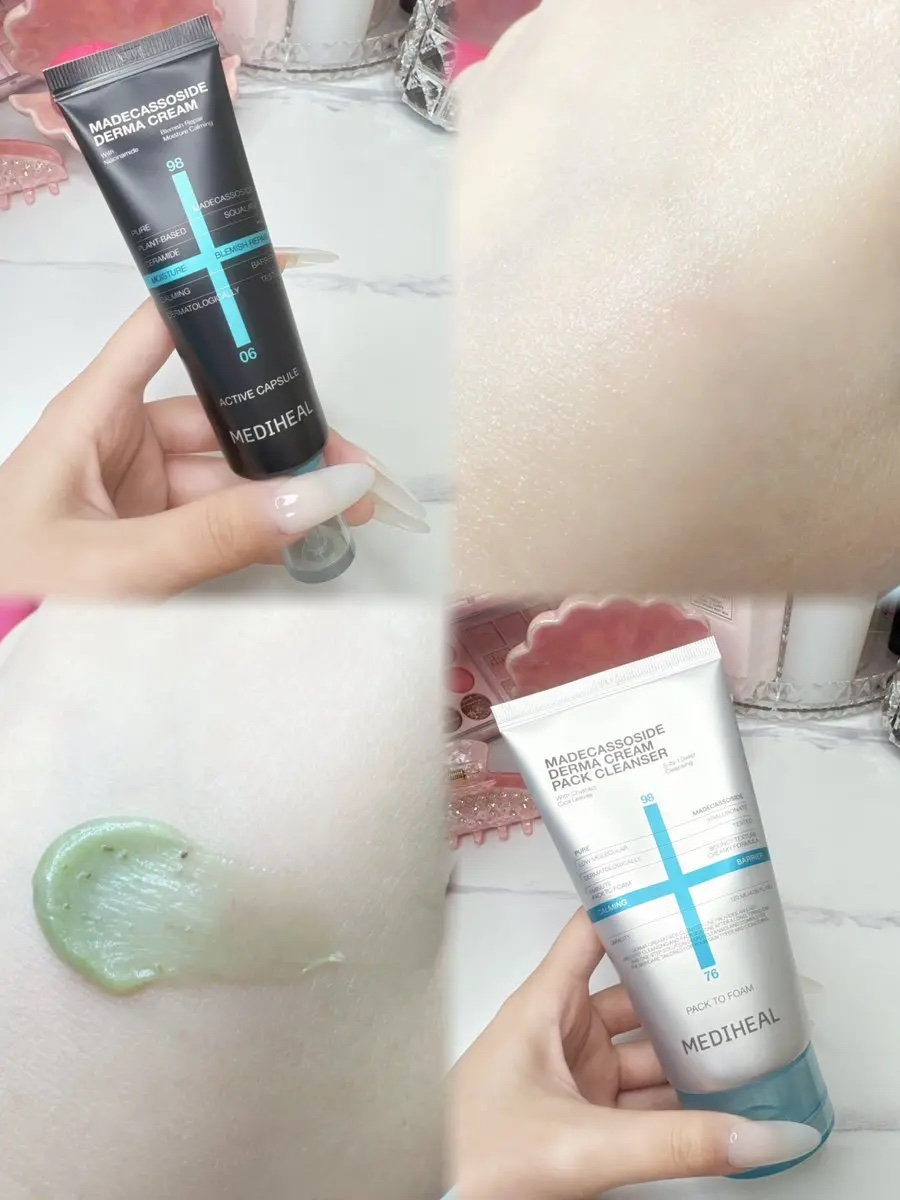 MEDIHEAL マデカッソシドダーマクリームパッククレンザー	のクチコミ「MEDIHEAL(@mediheal_jp)様から【マデカッソシド ブレミッシュマスク [30.....」（3枚目）