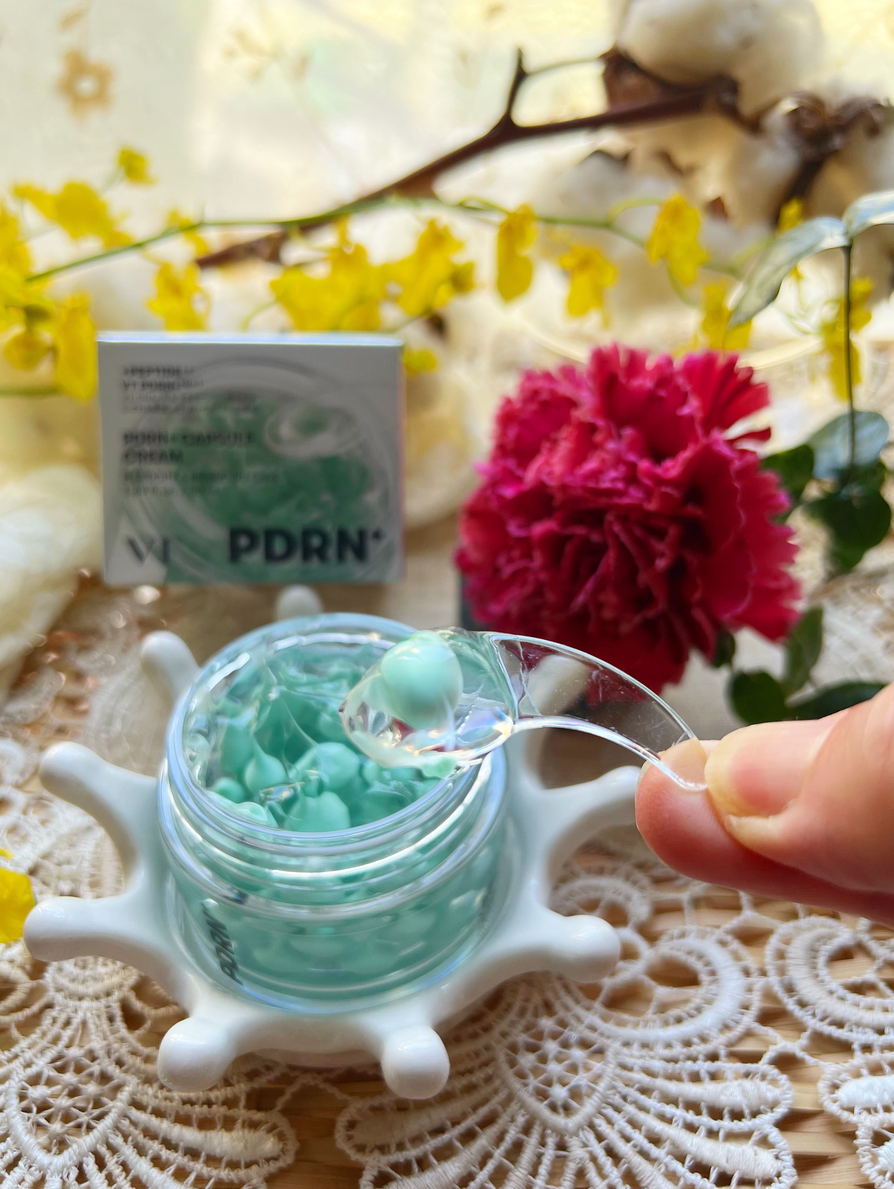 PDRN カプセルクリーム 100/VT/フェイスクリームを使ったクチコミ（2枚目）