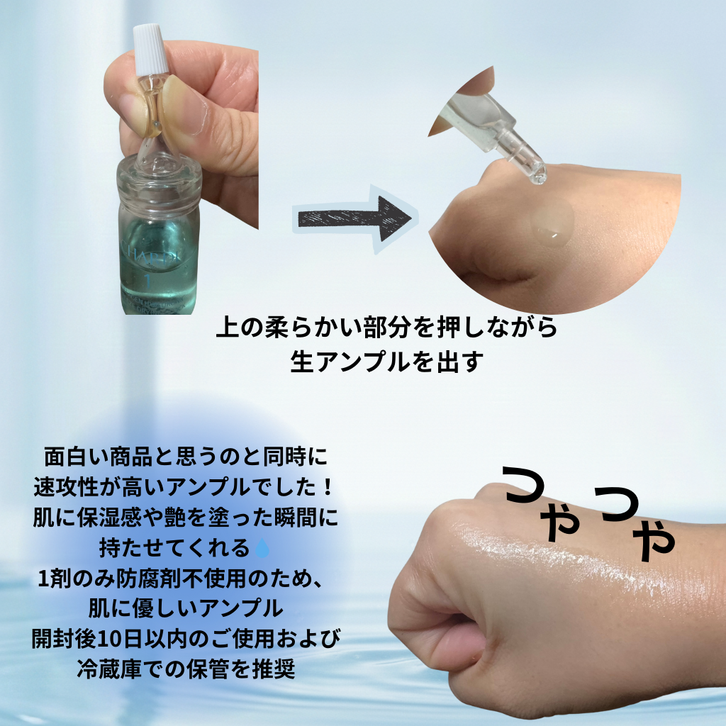 クラウドアンプル 1week キット/CHARDE/美容液を使ったクチコミ(3枚目)