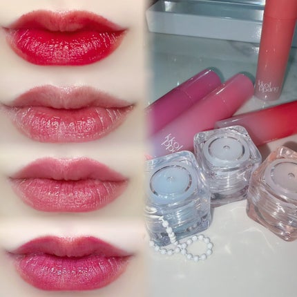 アイスドロップウォーターティント/kkotppang/リップティントを使ったクチコミ(3枚目)