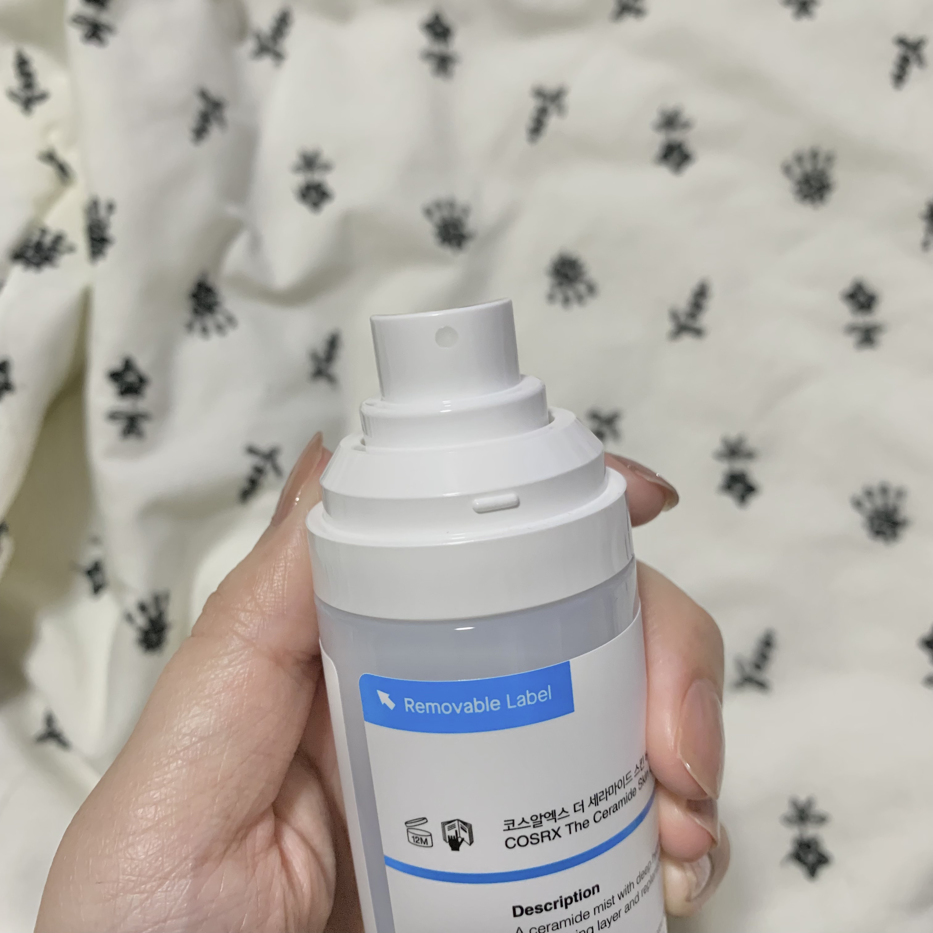 RXザ・セラミドスキンバリア モイスチャライジングミスト/COSRX/ミスト状化粧水を使ったクチコミ（2枚目）