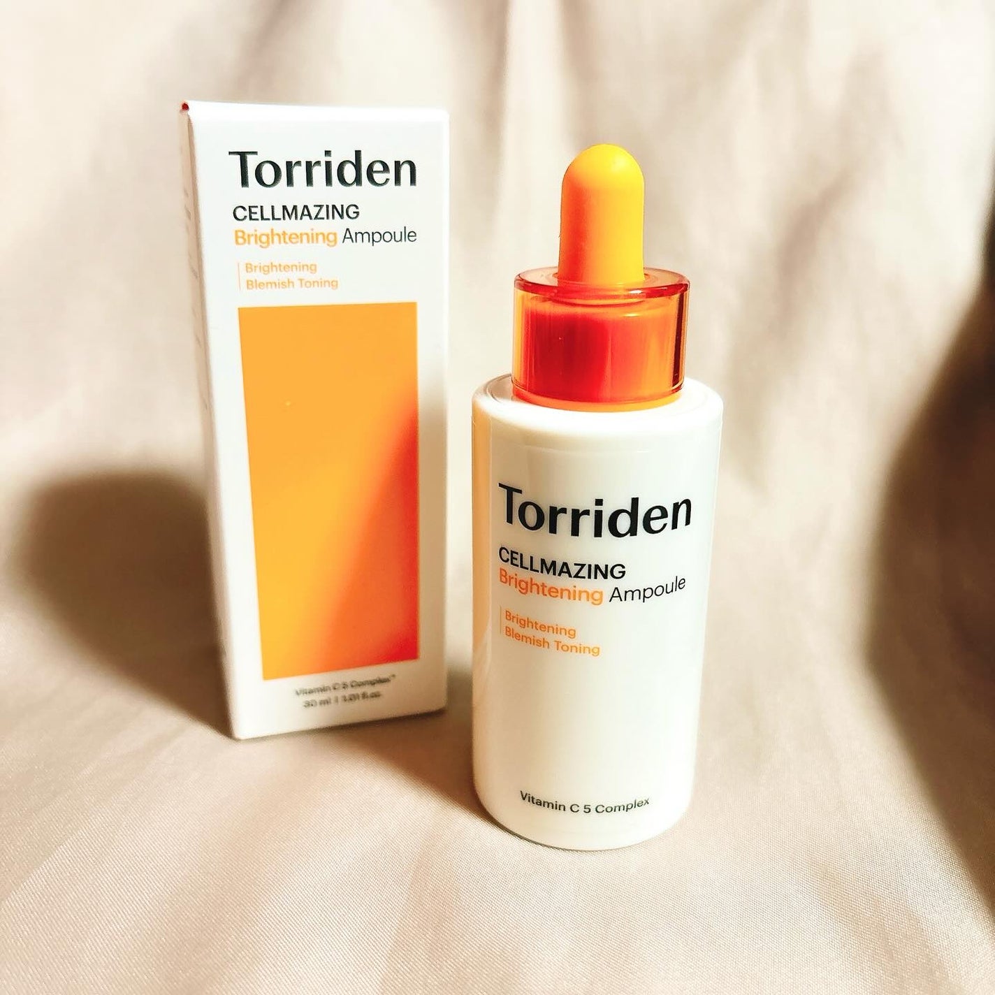 セルメイジング ビタC ブライトニングアンプル/Torriden/美容液を使ったクチコミ(1枚目)