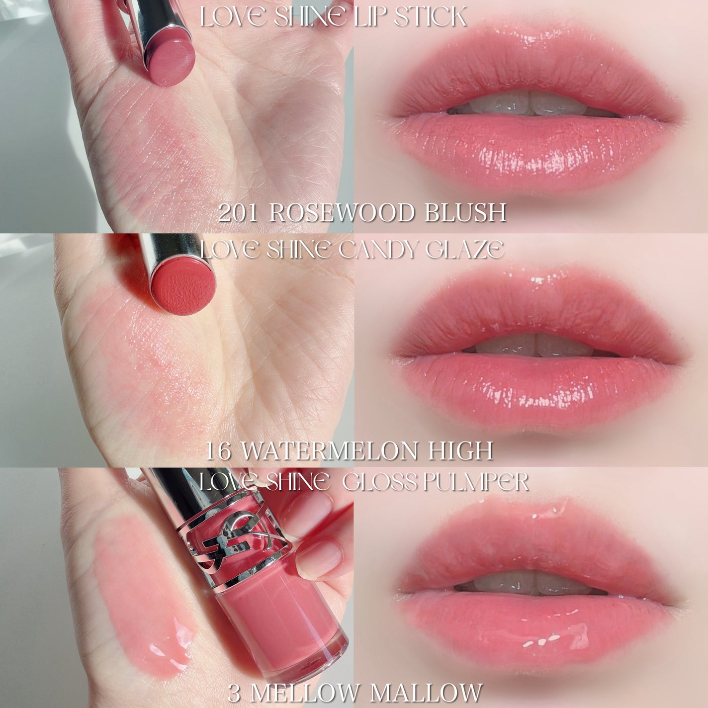 YSL ラブシャイン キャンディグレーズ/YVES SAINT LAURENT BEAUTE/口紅を使ったクチコミ(8枚目)