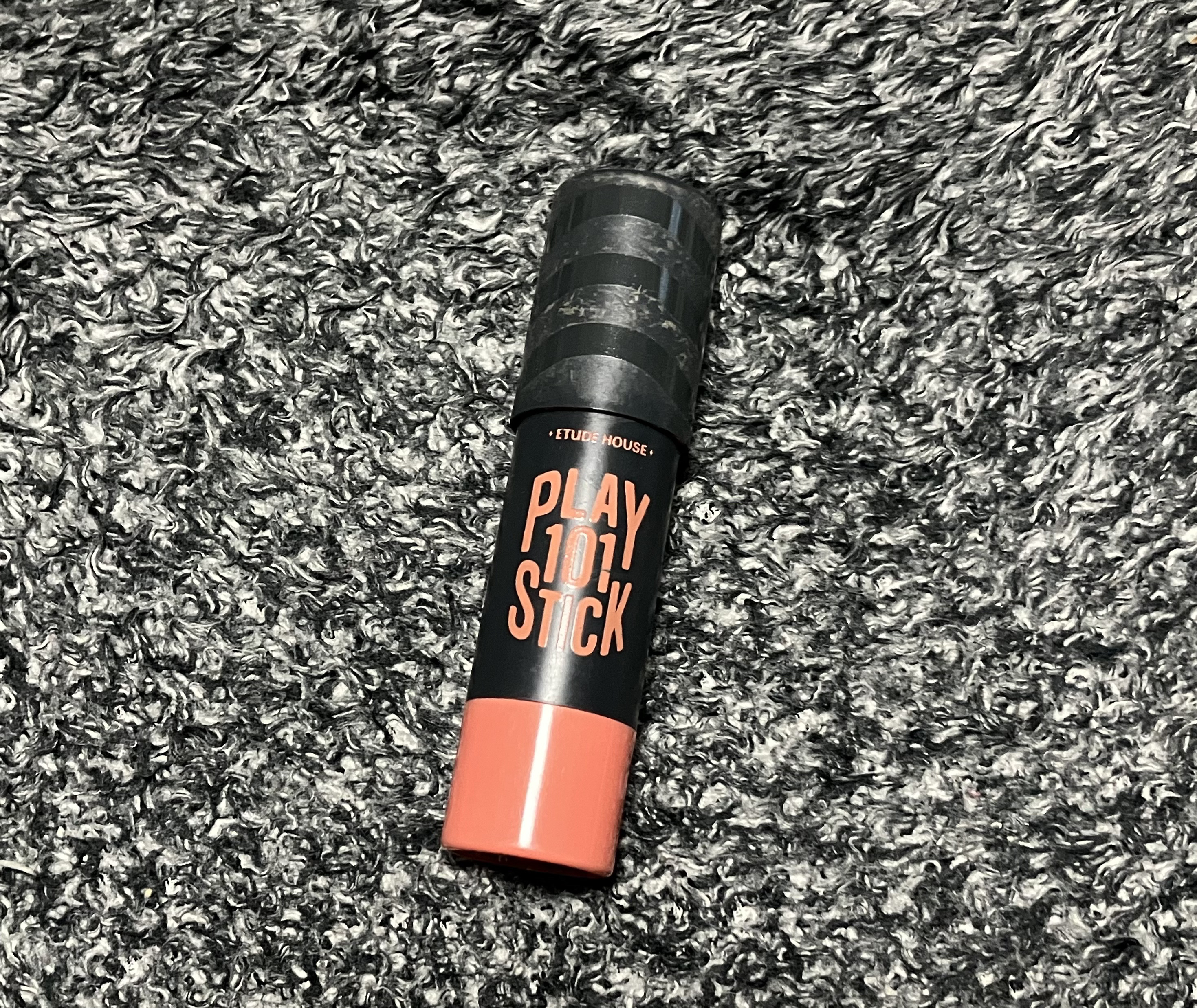 ETUDE プレイ101スティックのクチコミ「ETUDE
プレイ101スティック #12 ¥1,760

5年くらい前に買った福袋に入ってい.....」（1枚目）