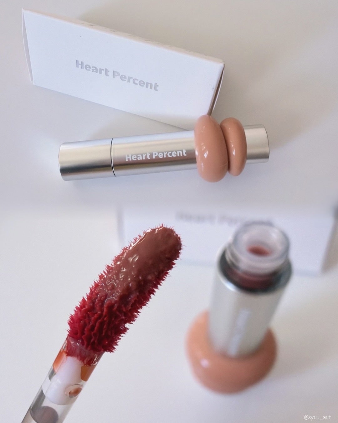 ドットオンムードリップペンシル/Heart Percent/リップライナーを使ったクチコミ(4枚目)