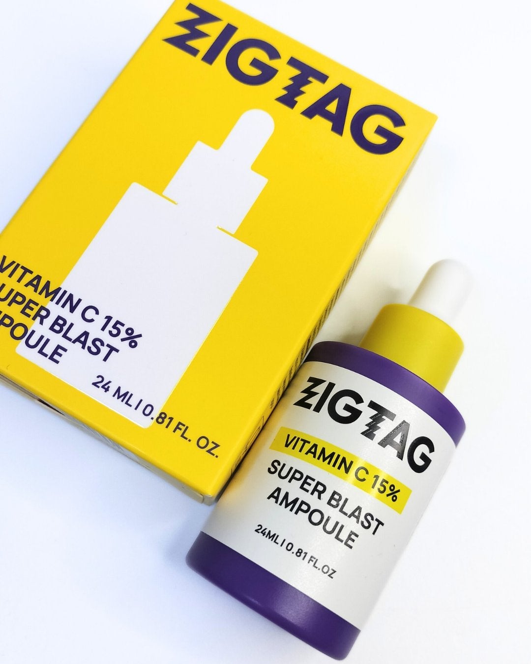 ビタミンC15%スーパーブラストアンプル/ZIGTAG/美容液を使ったクチコミ(3枚目)