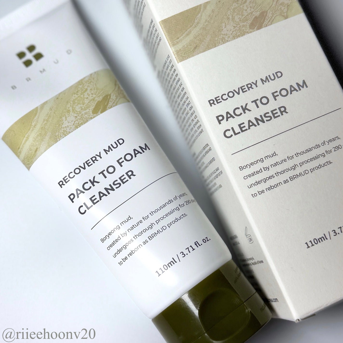 リカバリーマッドバックツーフォームクレンザー/BRMUD/洗顔フォームを使ったクチコミ(1枚目)