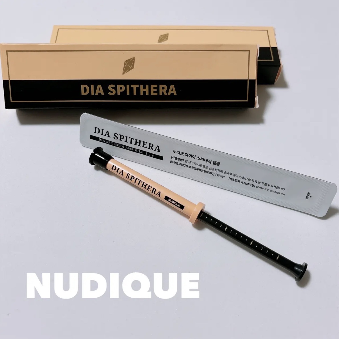 

💎⚡️


▶︎ NUDIQUE ダイヤスピテラアンプル




ダイヤモンドがコーティングされた
天然マイクロニードルステピラアンプル

肌の奥深くに浸透し栄養を届けてくれるそう


洗顔後、化粧水の次に顔に塗布します
１回で１本、