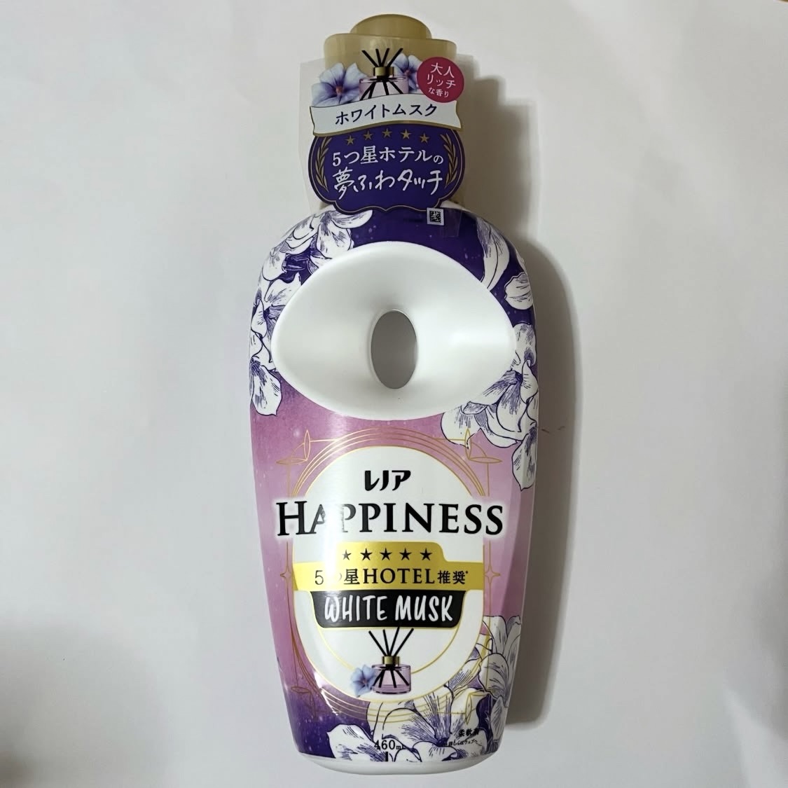 レノアハピネス夢ふわタッチ リラックスナイト ホワイトムスク/レノア/柔軟剤を使ったクチコミ（1枚目）