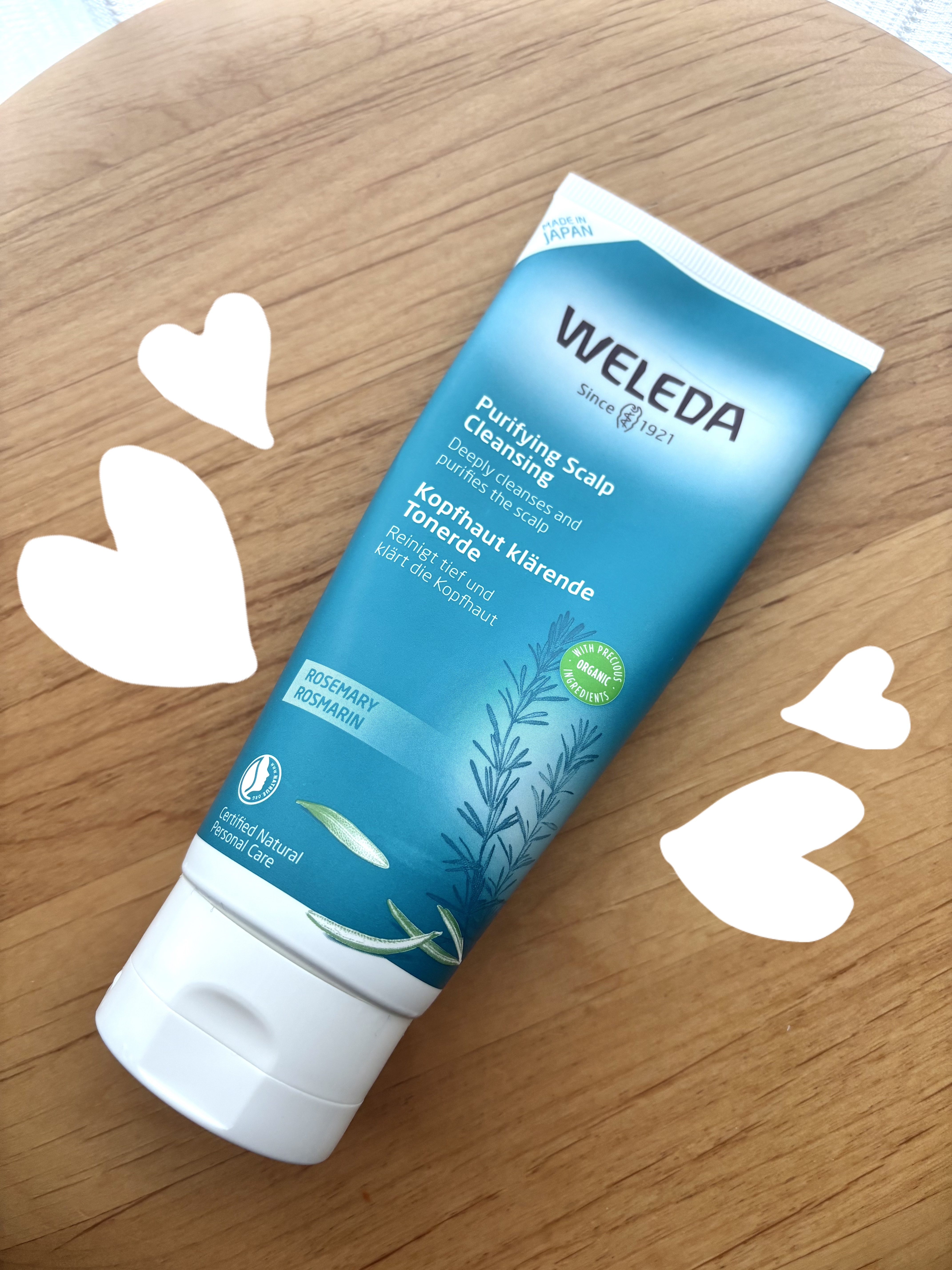 ローズマリー スカルプクレンジング/WELEDA/頭皮クレンジングを使ったクチコミ（1枚目）