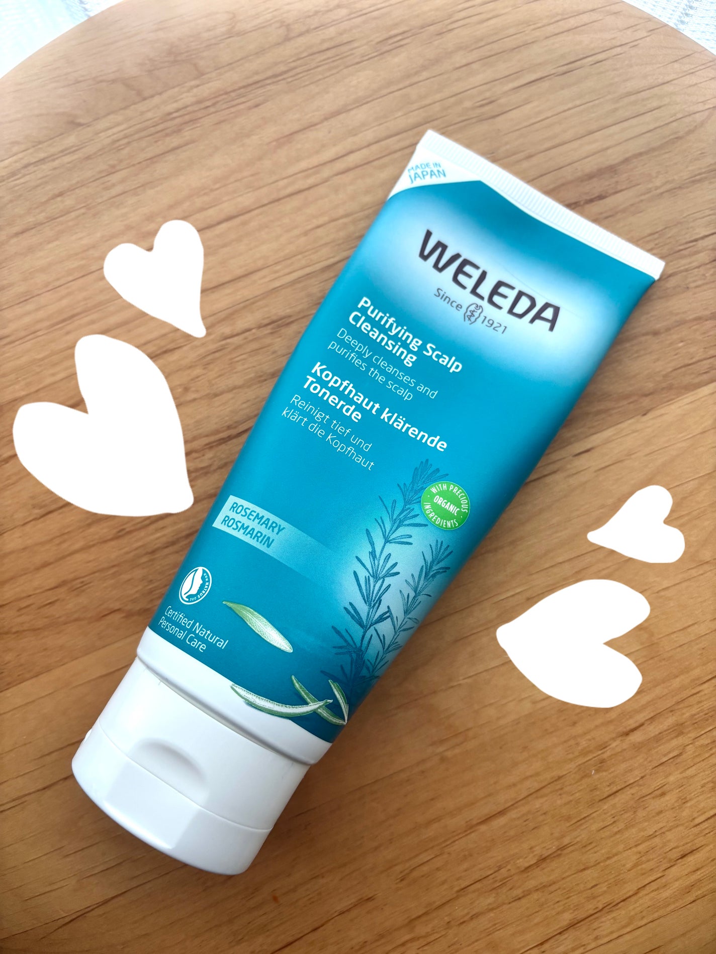 ローズマリー スカルプクレンジング/WELEDA/頭皮クレンジングを使ったクチコミ(1枚目)