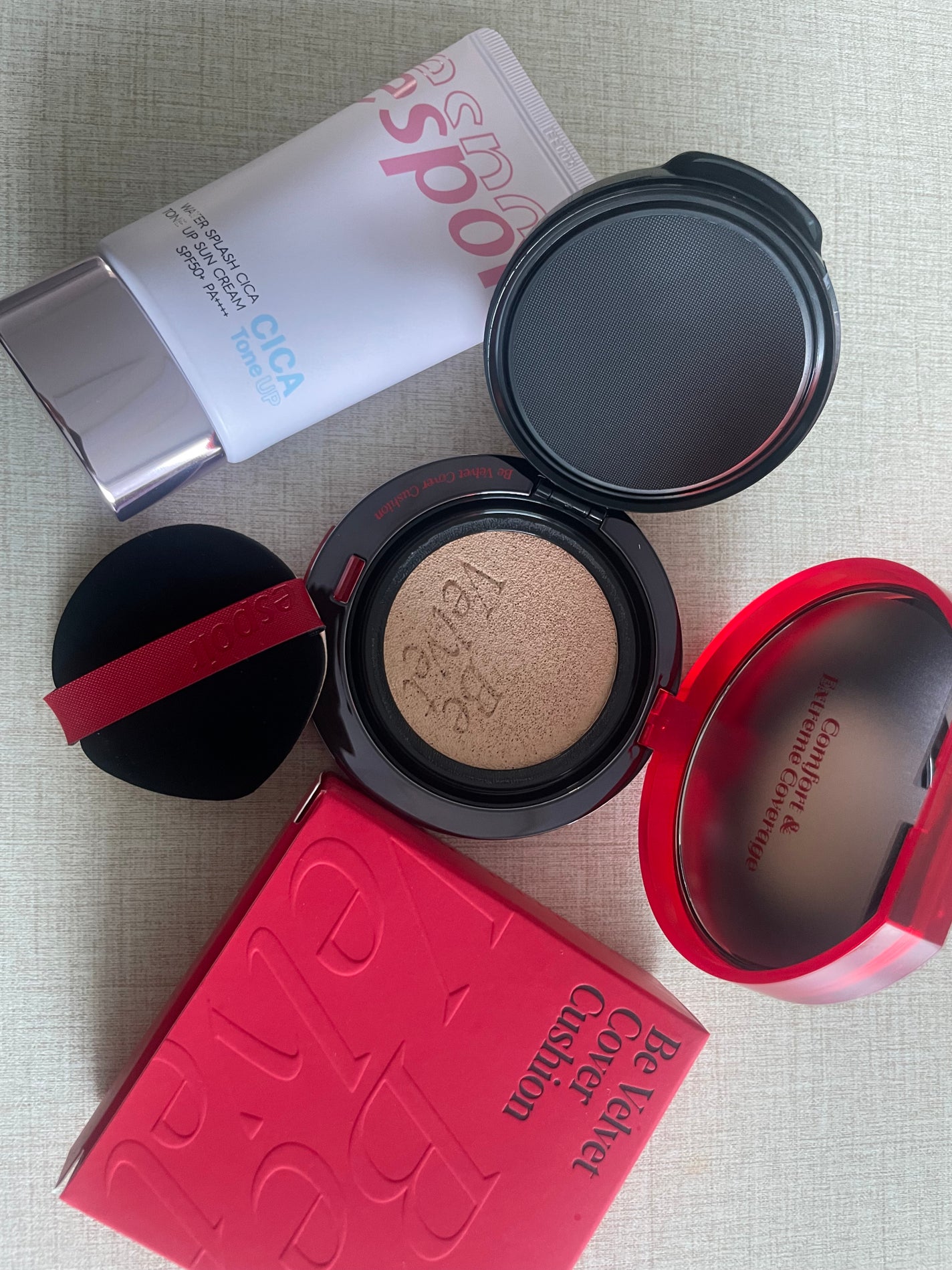 ウォータースプラッシュシカトーンアップクリーム/espoir/化粧下地を使ったクチコミ(1枚目)