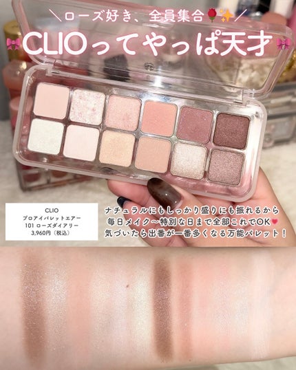 プロ アイ パレット エアー/CLIO/アイシャドウパレットを使ったクチコミ(7枚目)