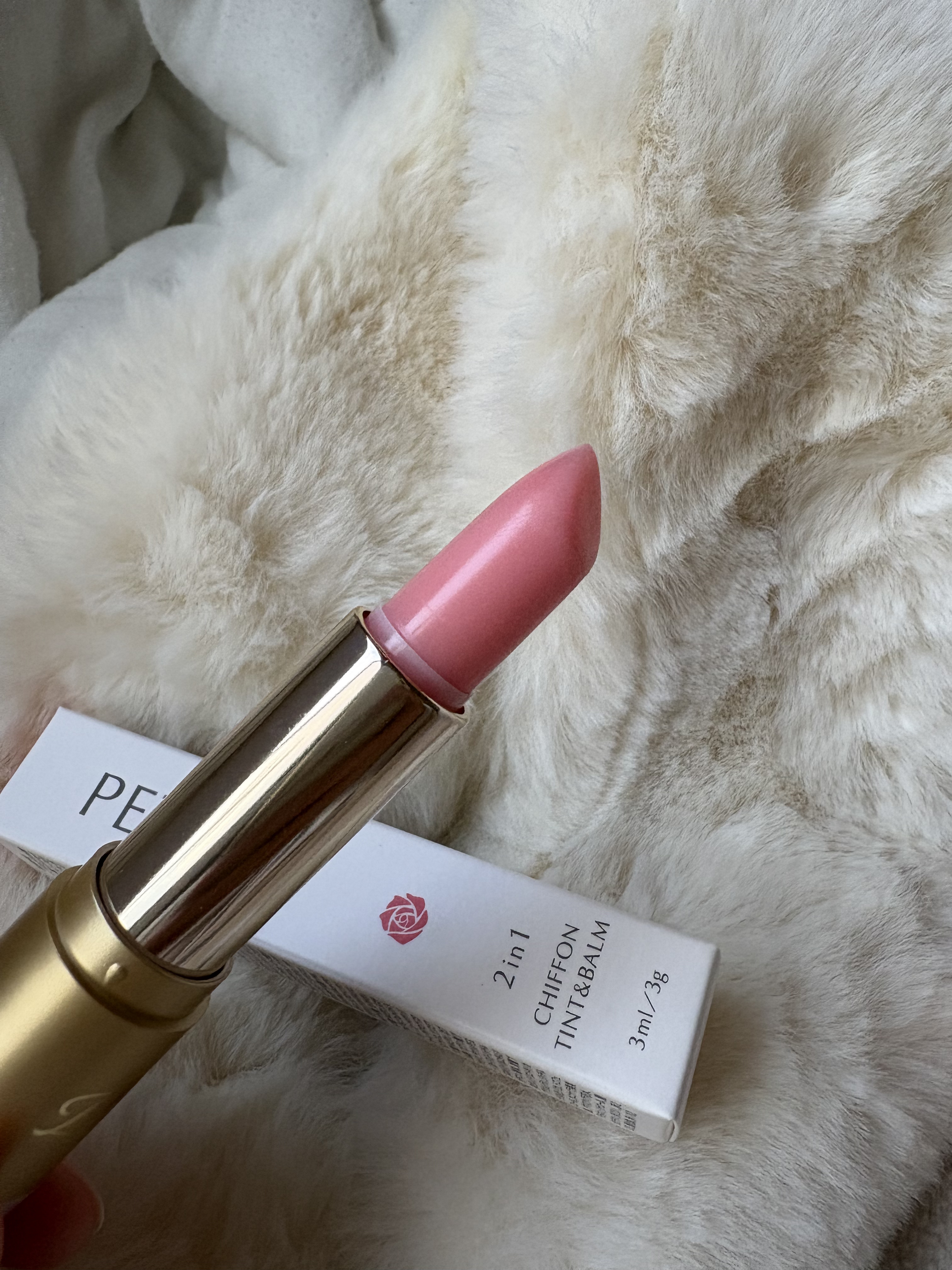 2イン1 シフォンティントバーム/PETALO/リップティントを使ったクチコミ（2枚目）