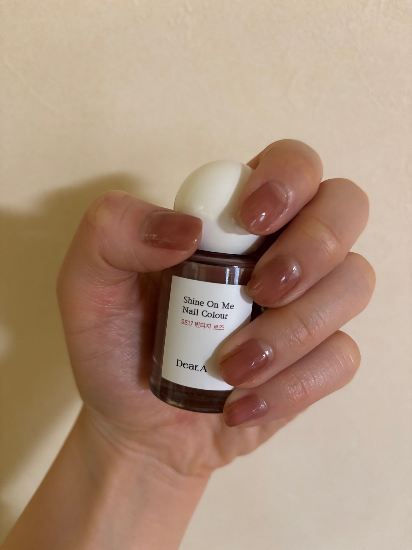シャインオンミーネイルカラー/Dear.A/マニキュアを使ったクチコミ(2枚目)