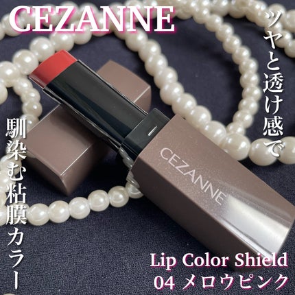 リップカラーシールド/CEZANNE/口紅を使ったクチコミ(1枚目)