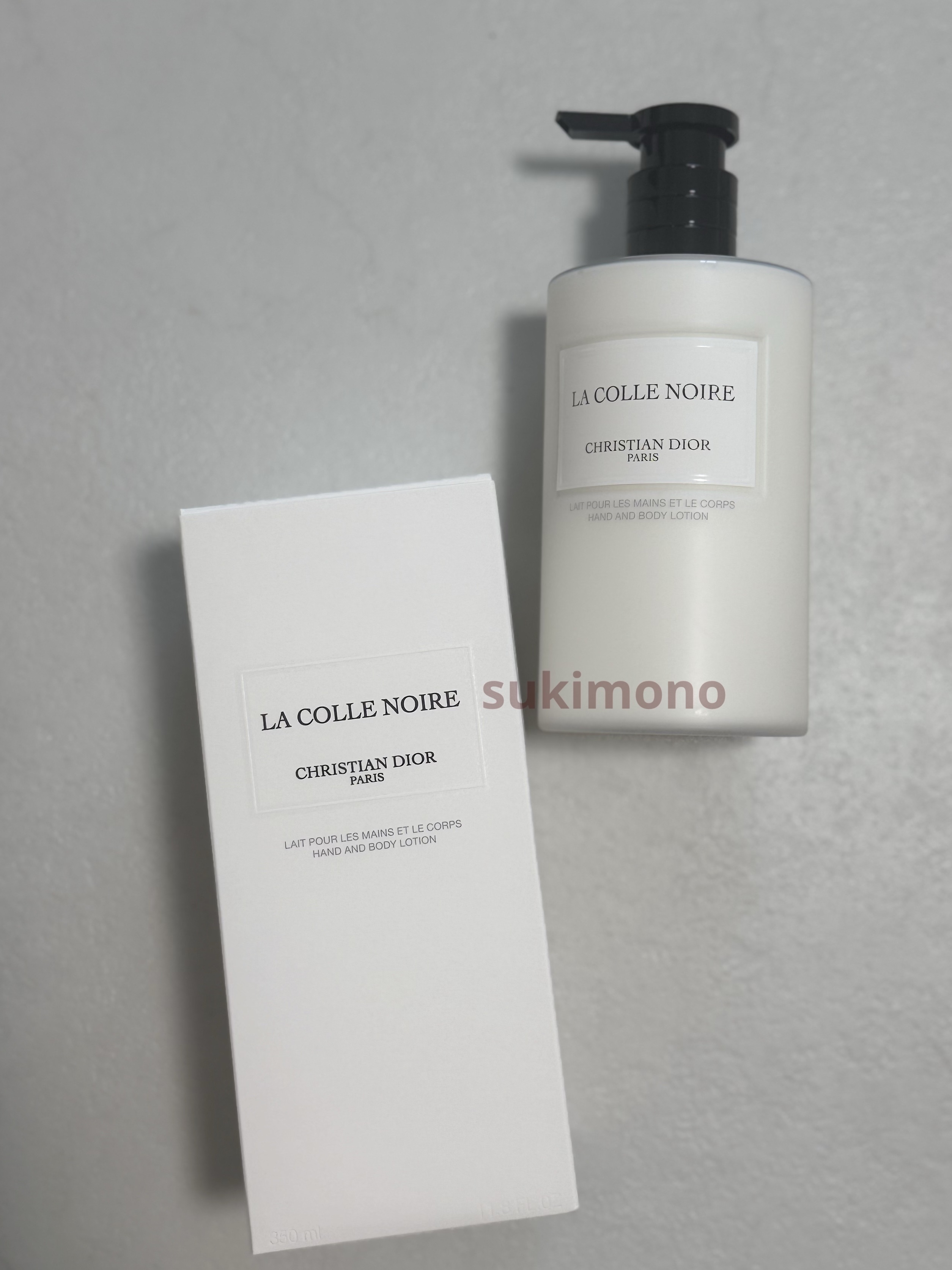 メゾン クリスチャン ディオール ラ コル ノワール ハンド＆ボディ ローション/Dior/ボディローションを使ったクチコミ（2枚目）