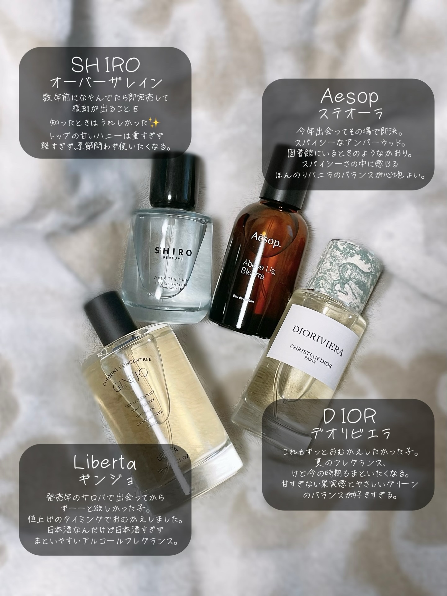 OVER THE RAIN オードパルファン/SHIRO/香水(その他)を使ったクチコミ（3枚目）