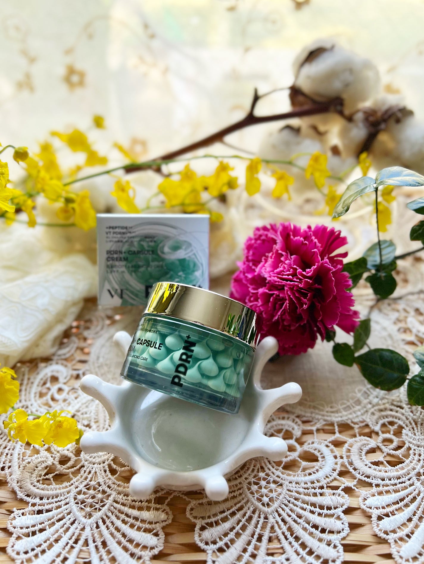 PDRN カプセルクリーム 100/VT/フェイスクリームを使ったクチコミ(4枚目)