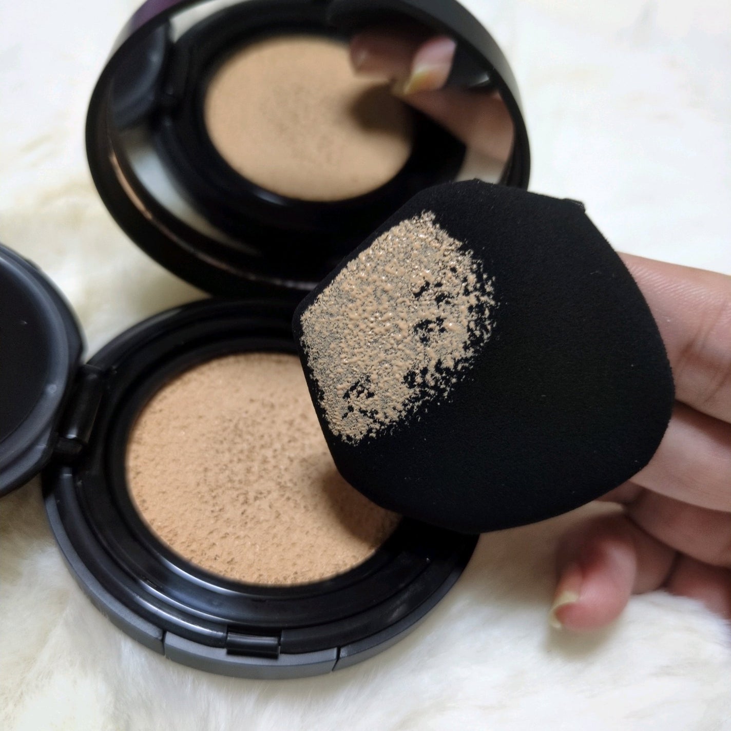 スタジオ フィックス ロングウエア クッション ファンデーション SPF 50/M・A・C/クッションファンデーションを使ったクチコミ(4枚目)