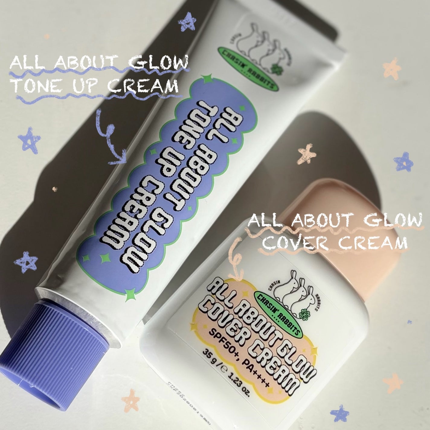 オールアバウトグロウトーンアップクリーム/CHASIN'RABBITS/化粧下地を使ったクチコミ(1枚目)