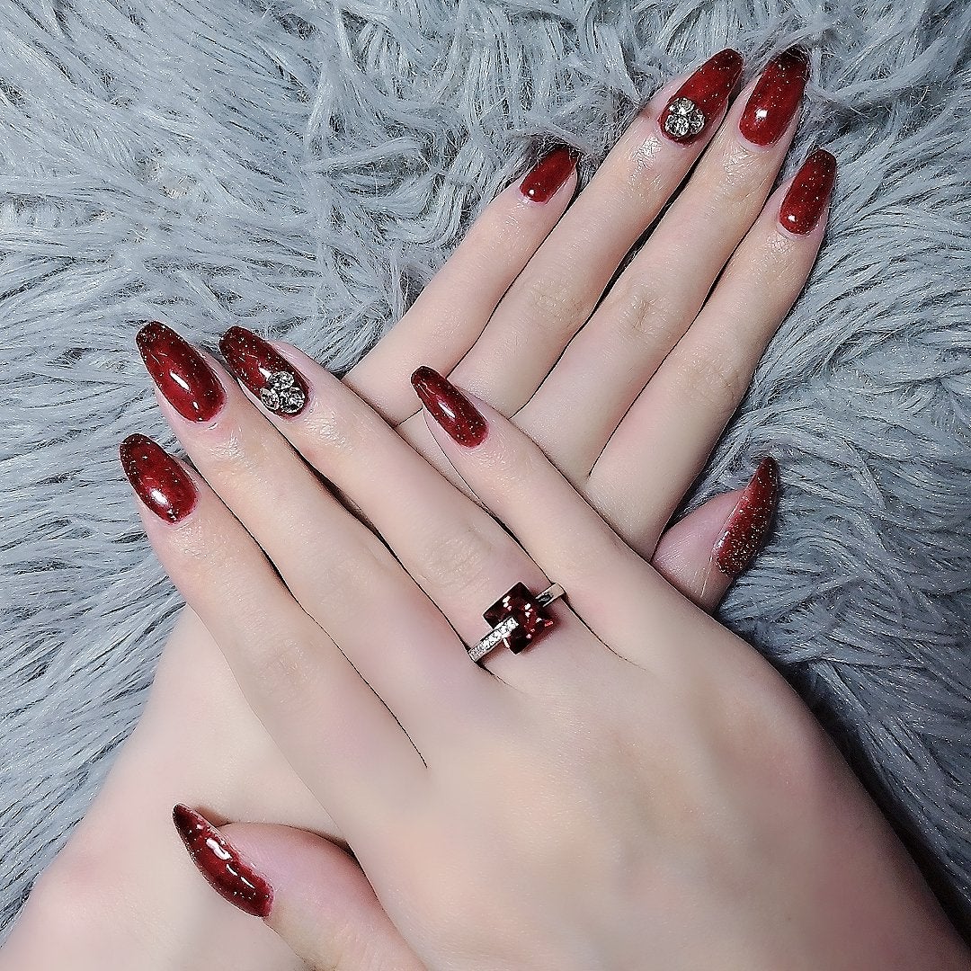 ジェルネイル(ライト対応)/セリア/ジェルネイルを使ったクチコミ(2枚目)