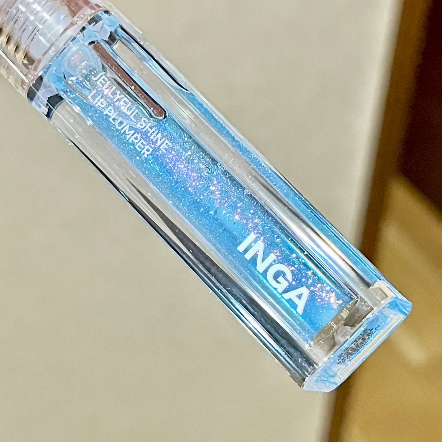 ジェリーシャインリッププランパー ブルーヘーゼル/INGA/リッププランパーを使ったクチコミ（3枚目）