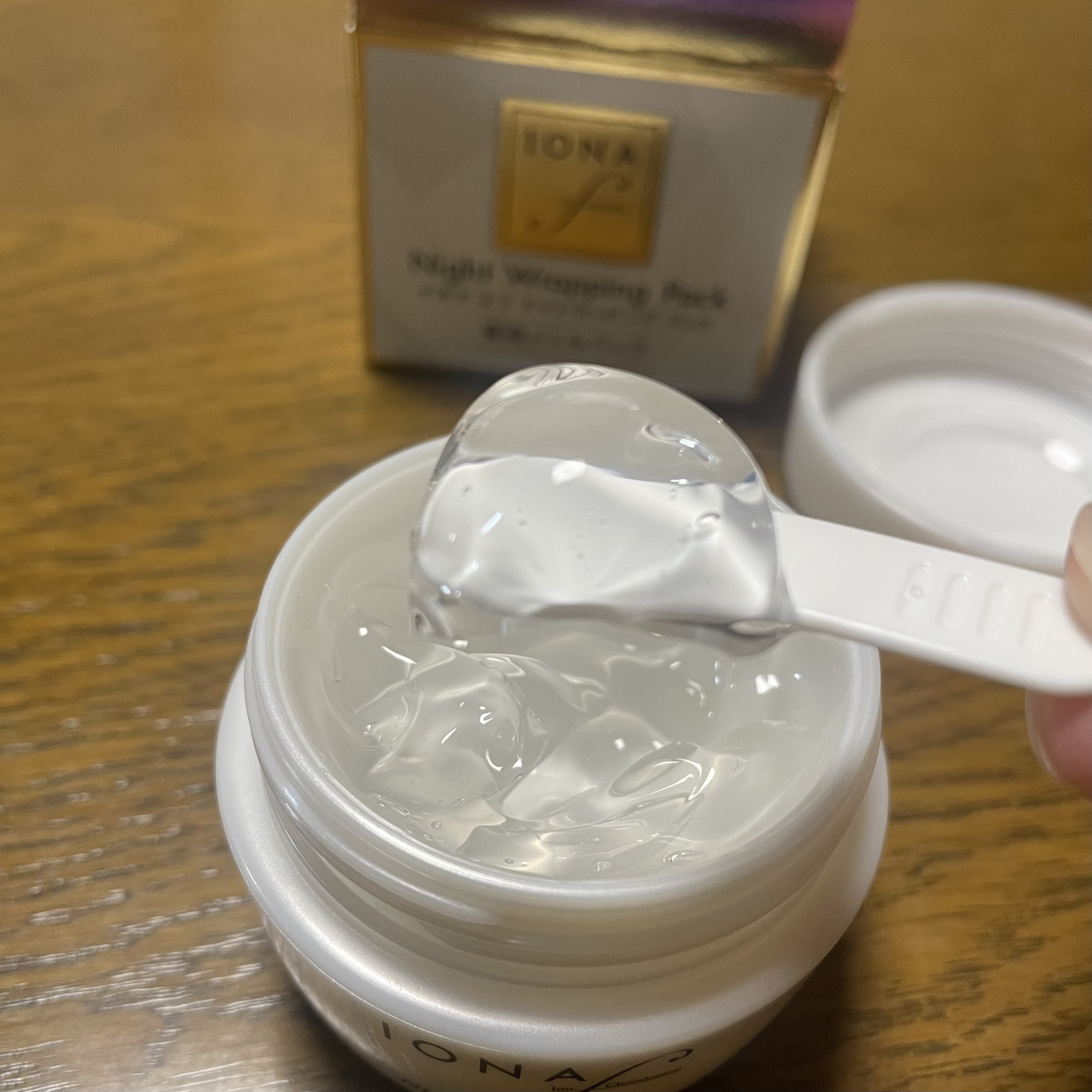 ナイトラッピングパック/イオナ エフ/フェイスクリームを使ったクチコミ（2枚目）