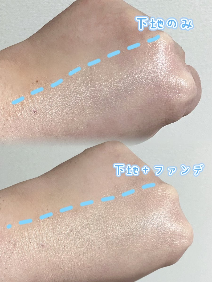 フィー クッションガラス ナチュラル/fwee/クッションファンデーションを使ったクチコミ（2枚目）