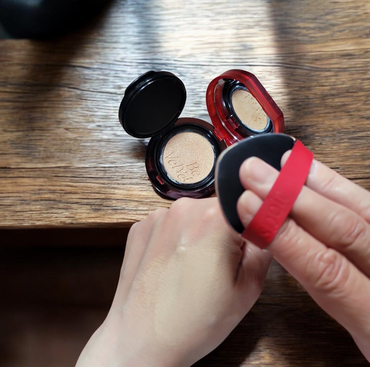 ビーベルベットカバークッション/espoir/クッションファンデーションを使ったクチコミ(5枚目)