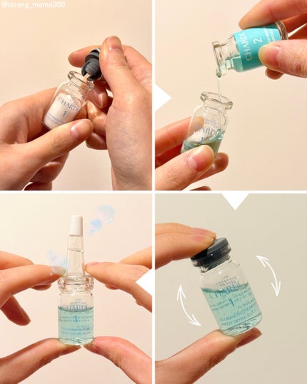 クラウドアンプル 1week キット/CHARDE/美容液を使ったクチコミ(3枚目)