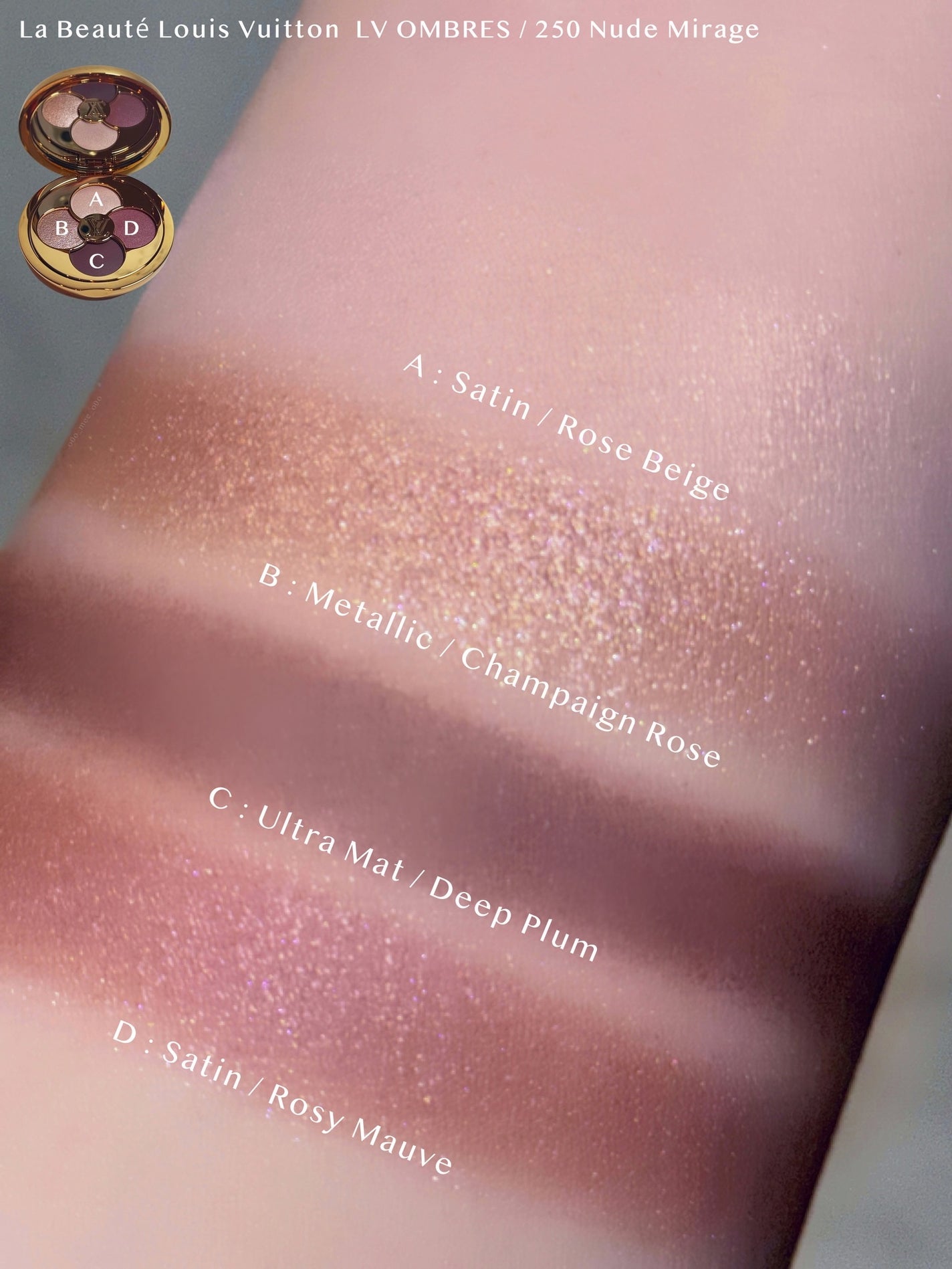 LV オンブル/ルイ・ヴィトン/アイシャドウパレットを使ったクチコミ(2枚目)