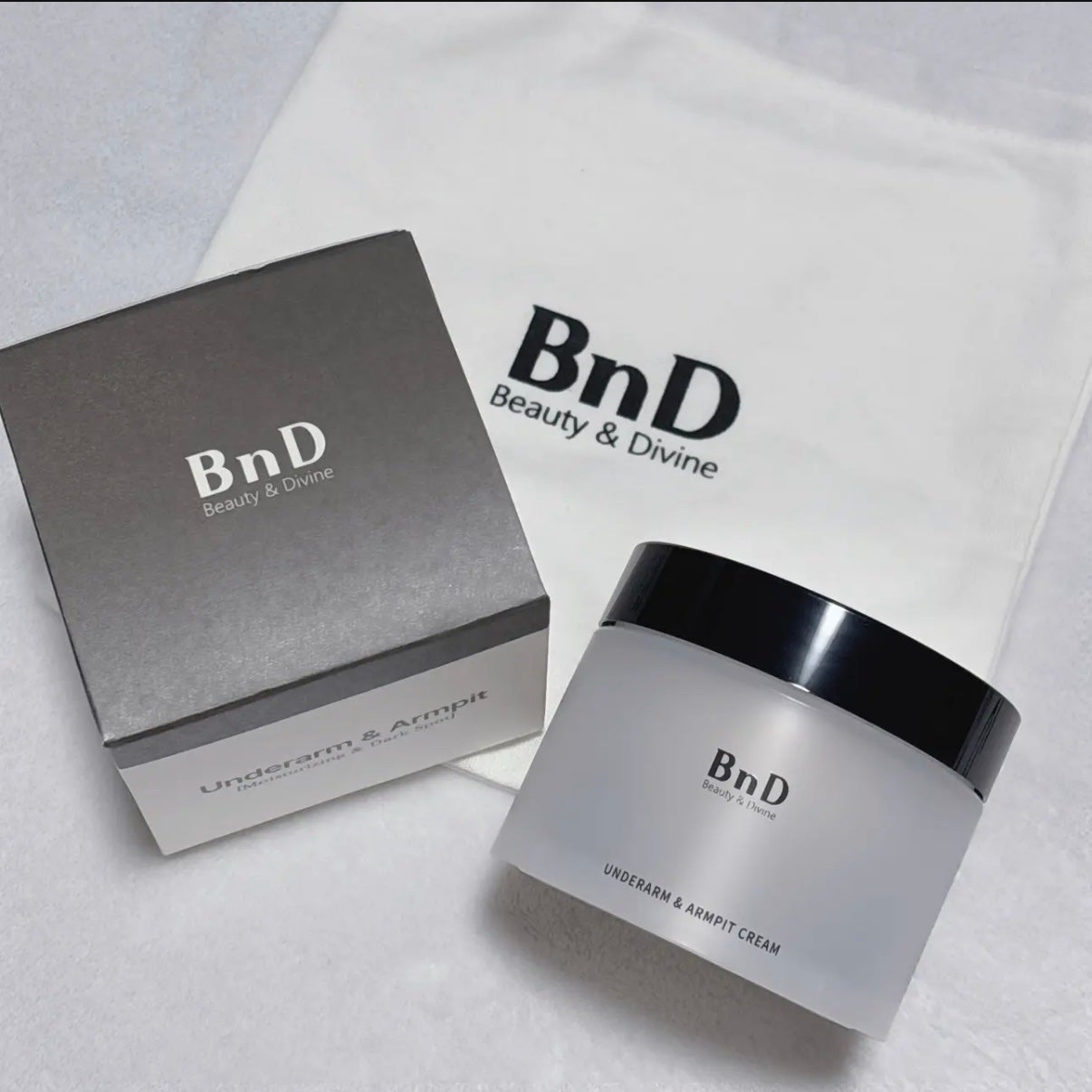 BnDアンダーアームクリーム(ボディクリーム)/BnD/デリケートゾーンケアを使ったクチコミ(2枚目)