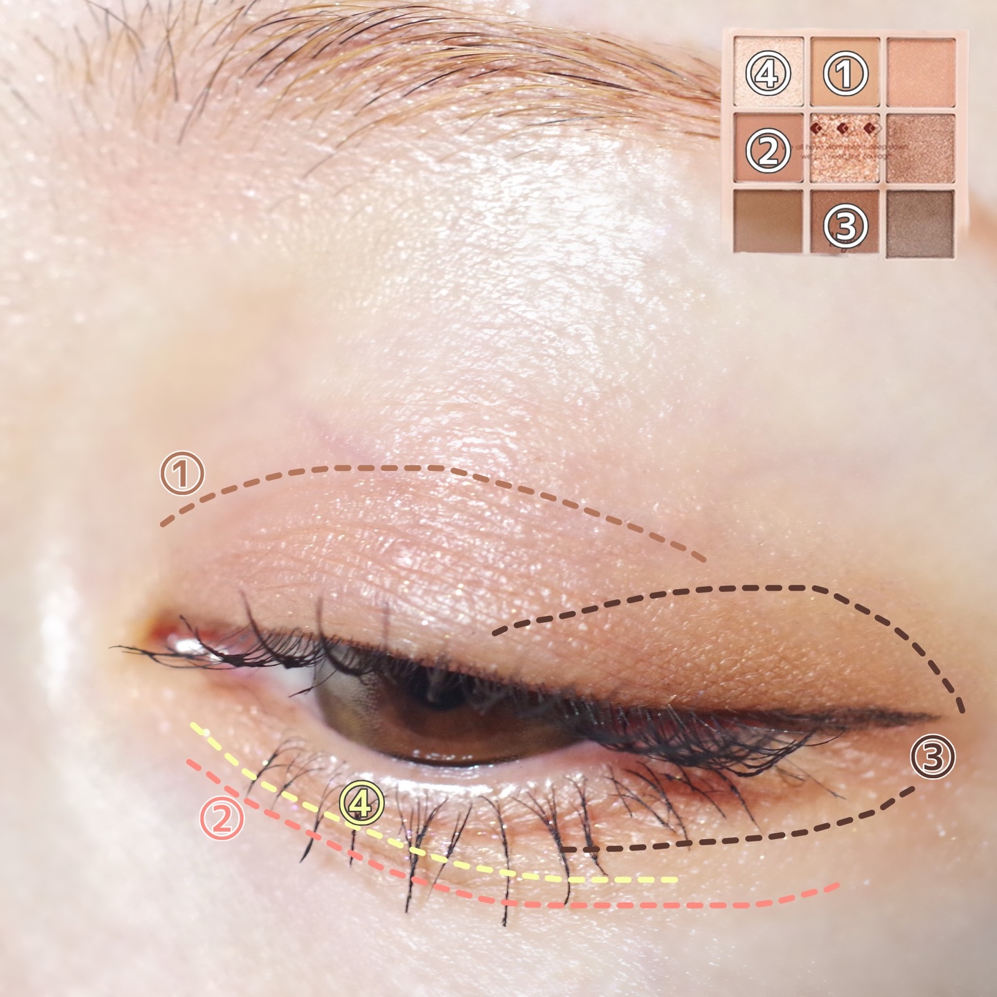 SLIM LIQUID EYELINER/JUDYDOLL/リキッドアイライナーを使ったクチコミ（2枚目）