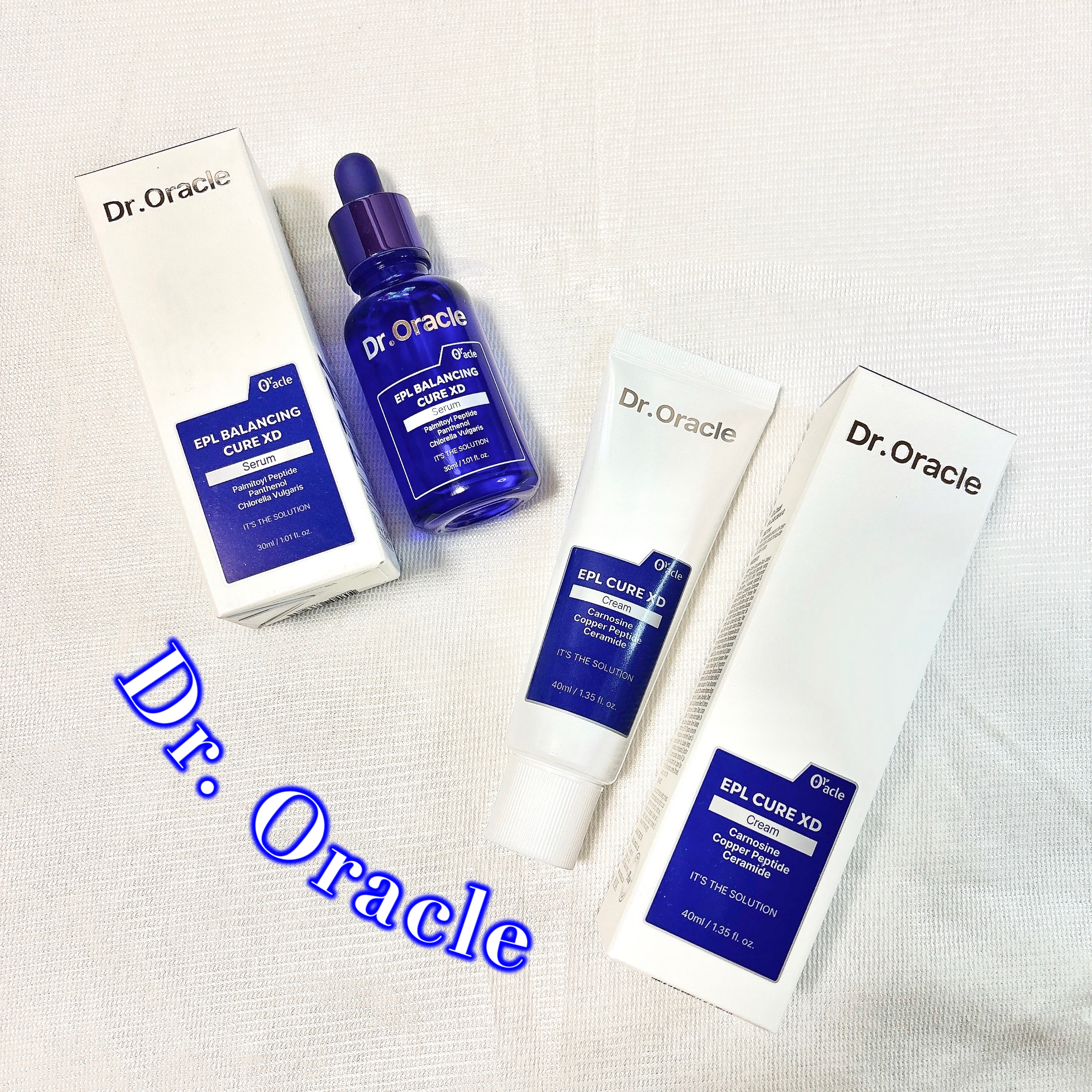 EPL バランシングキュアセラムXD/Dr.Oracle/美容液を使ったクチコミ（1枚目）