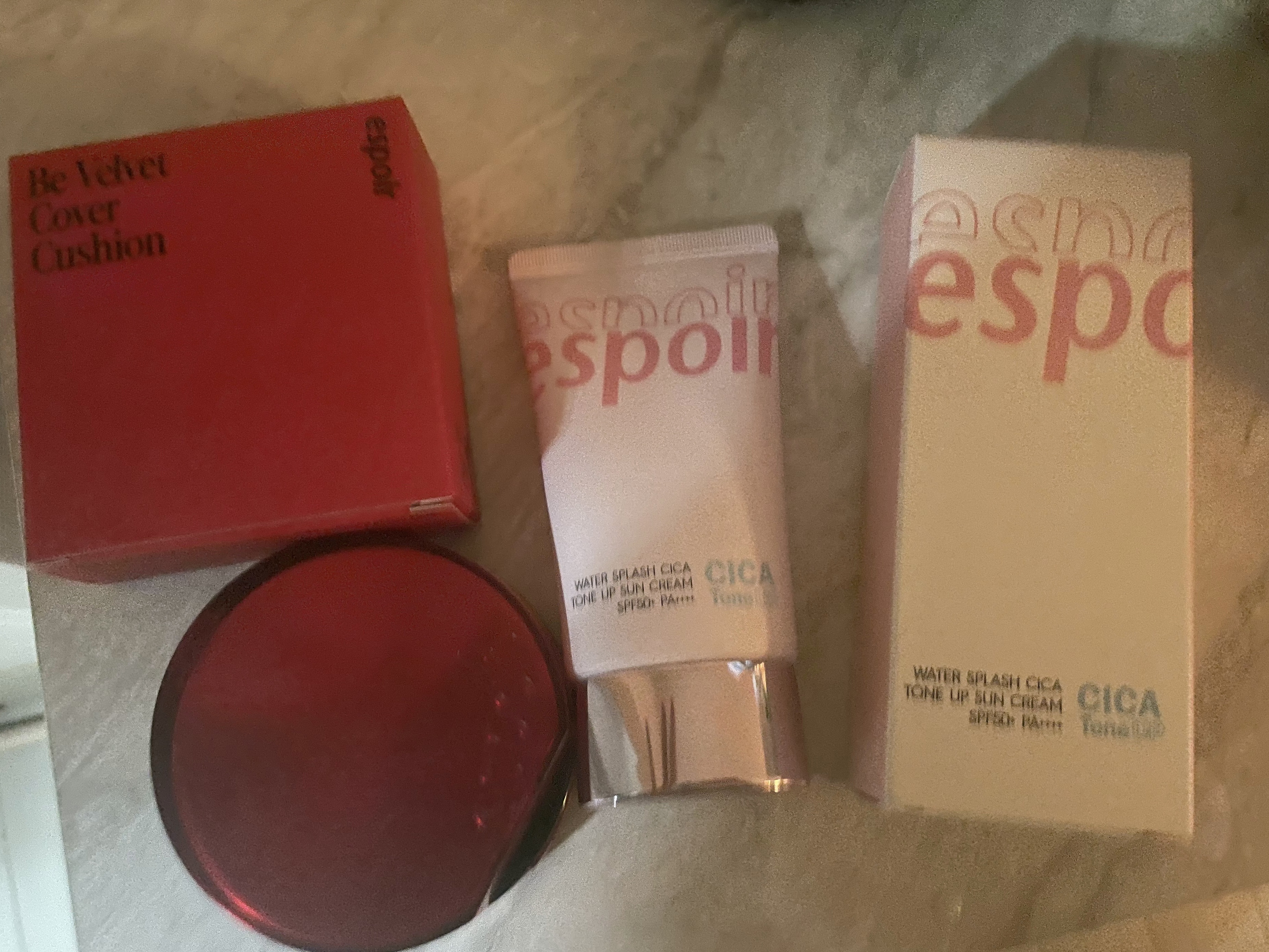 ウォータースプラッシュシカトーンアップクリーム/espoir/化粧下地を使ったクチコミ（1枚目）