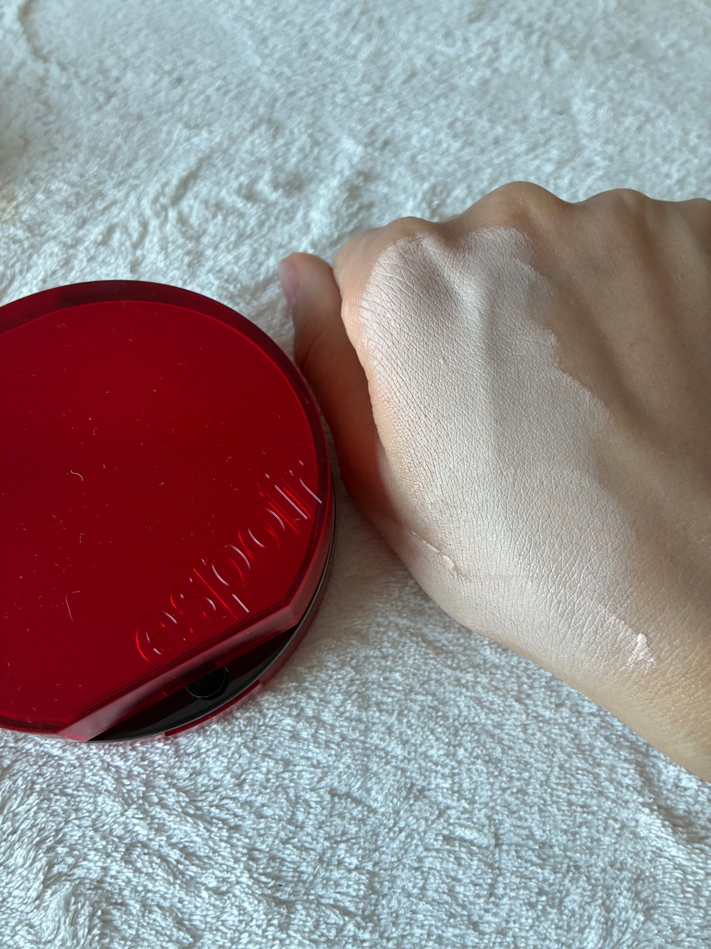 ウォータースプラッシュシカトーンアップクリーム/espoir/化粧下地を使ったクチコミ(4枚目)