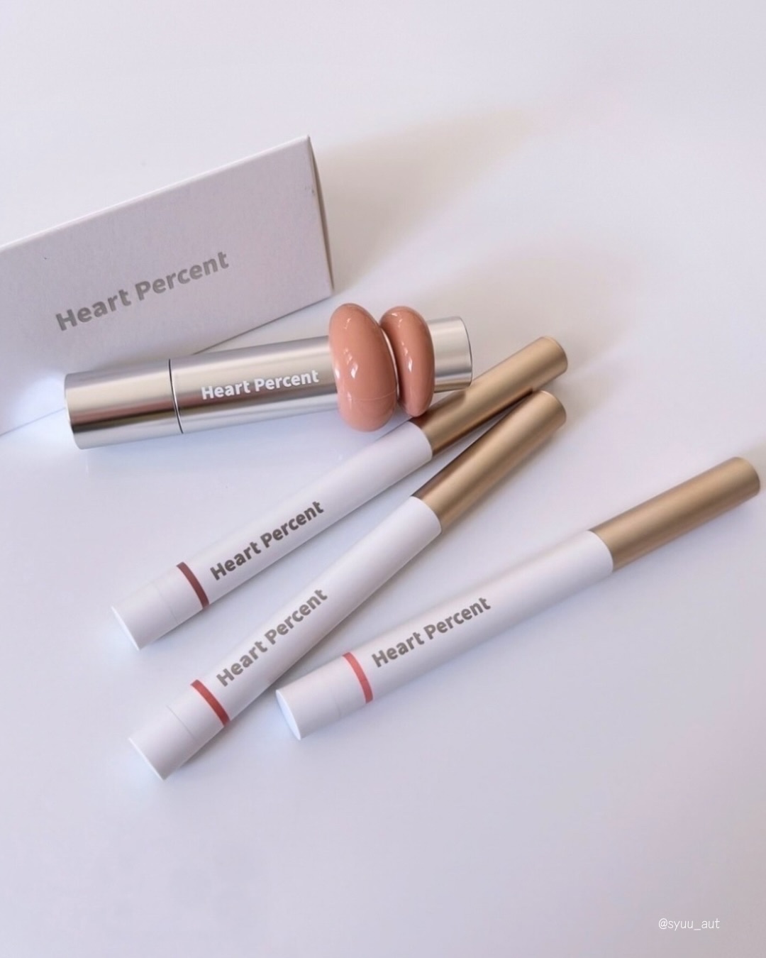 ドットオンムードワンウェイグロイティント/Heart Percent/リップティントを使ったクチコミ（1枚目）