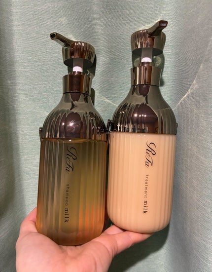 リファミルクプロテイン シャンプーロイヤル/トリートメント ロイヤル/ReFa/市販シャンプーを使ったクチコミ(1枚目)