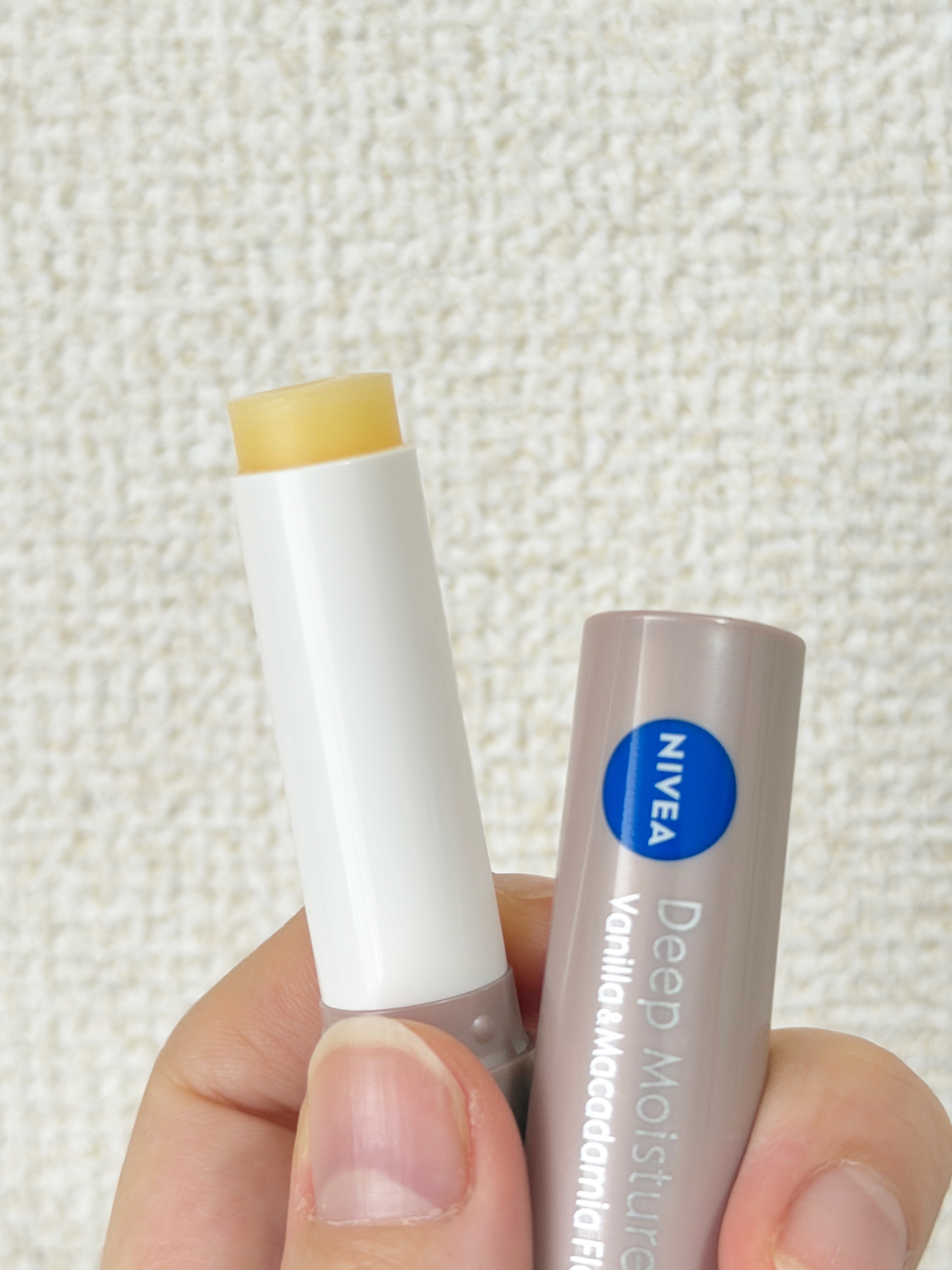 ニベア ディープモイスチャーリップ/ニベア/リップクリームを使ったクチコミ（2枚目）