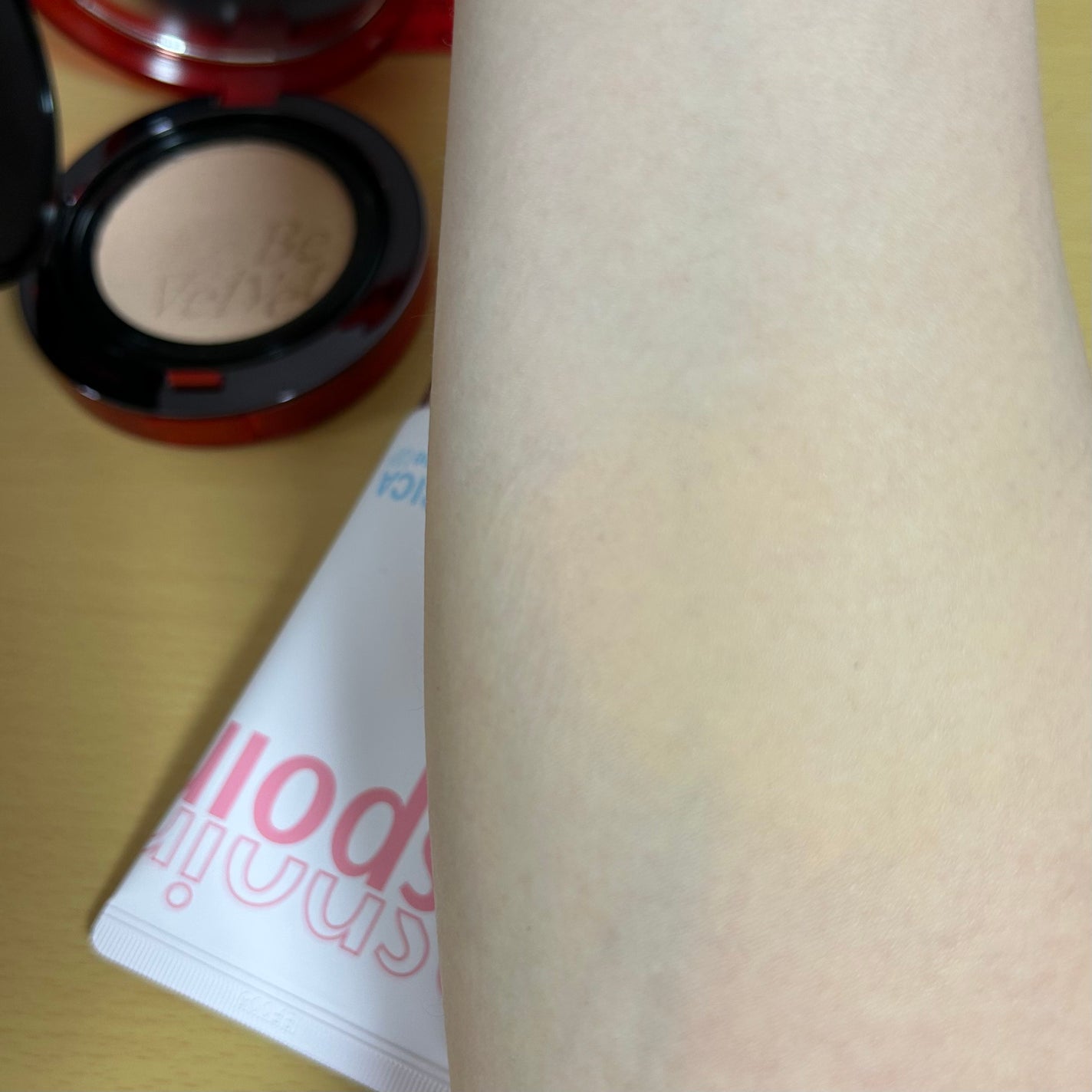 ウォータースプラッシュシカトーンアップクリーム/espoir/化粧下地を使ったクチコミ(5枚目)