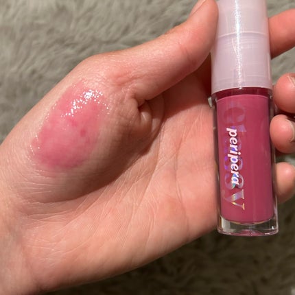 ペリペラ インク ムード グロイ ティント/PERIPERA/リップティントを使ったクチコミ(5枚目)