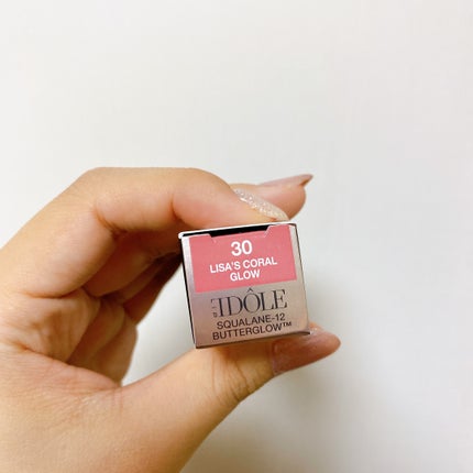 イドル リップ バターグロウ/LANCOME/口紅を使ったクチコミ(7枚目)