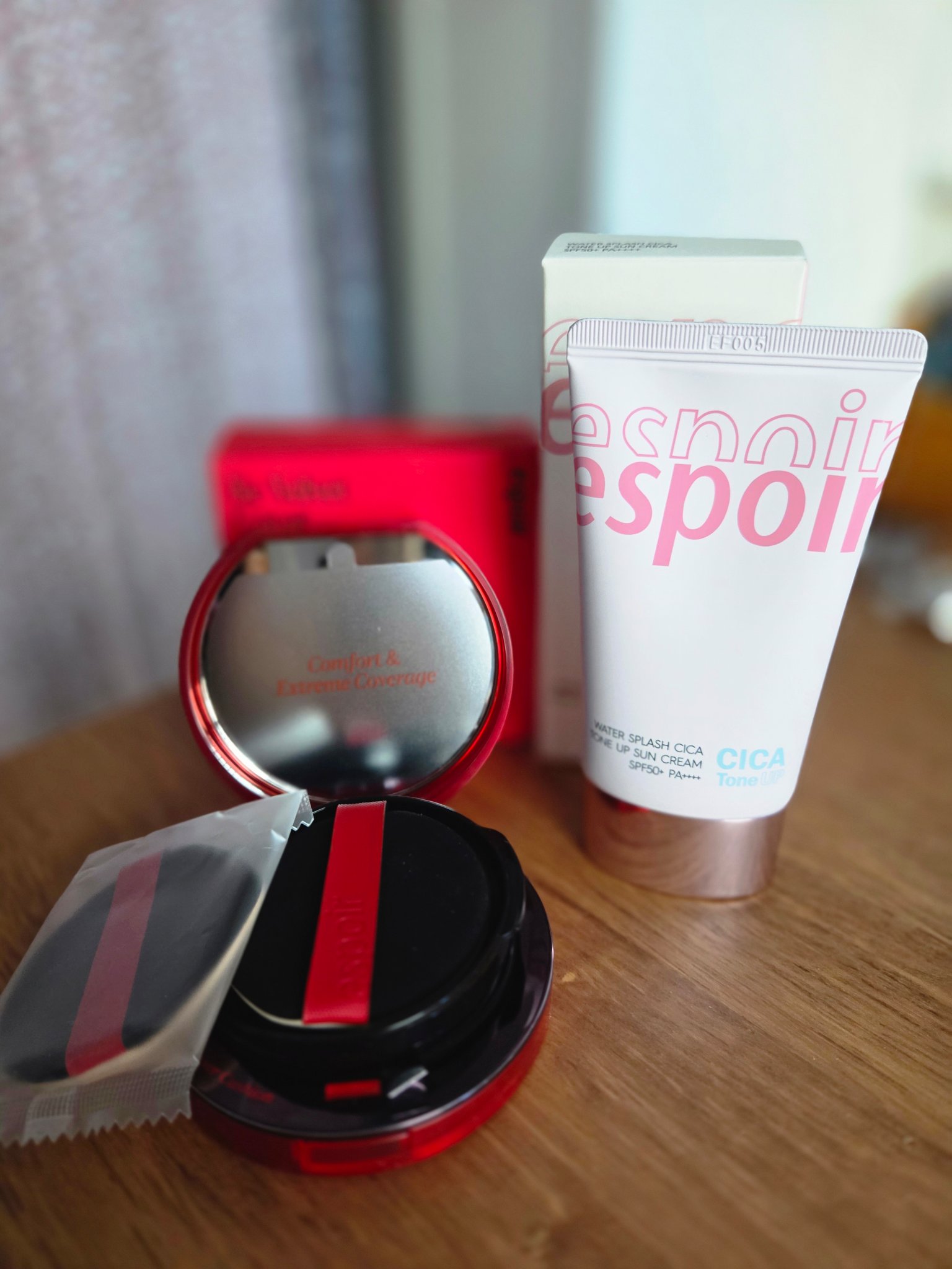 ビーベルベットカバークッション/espoir/クッションファンデーションを使ったクチコミ（1枚目）