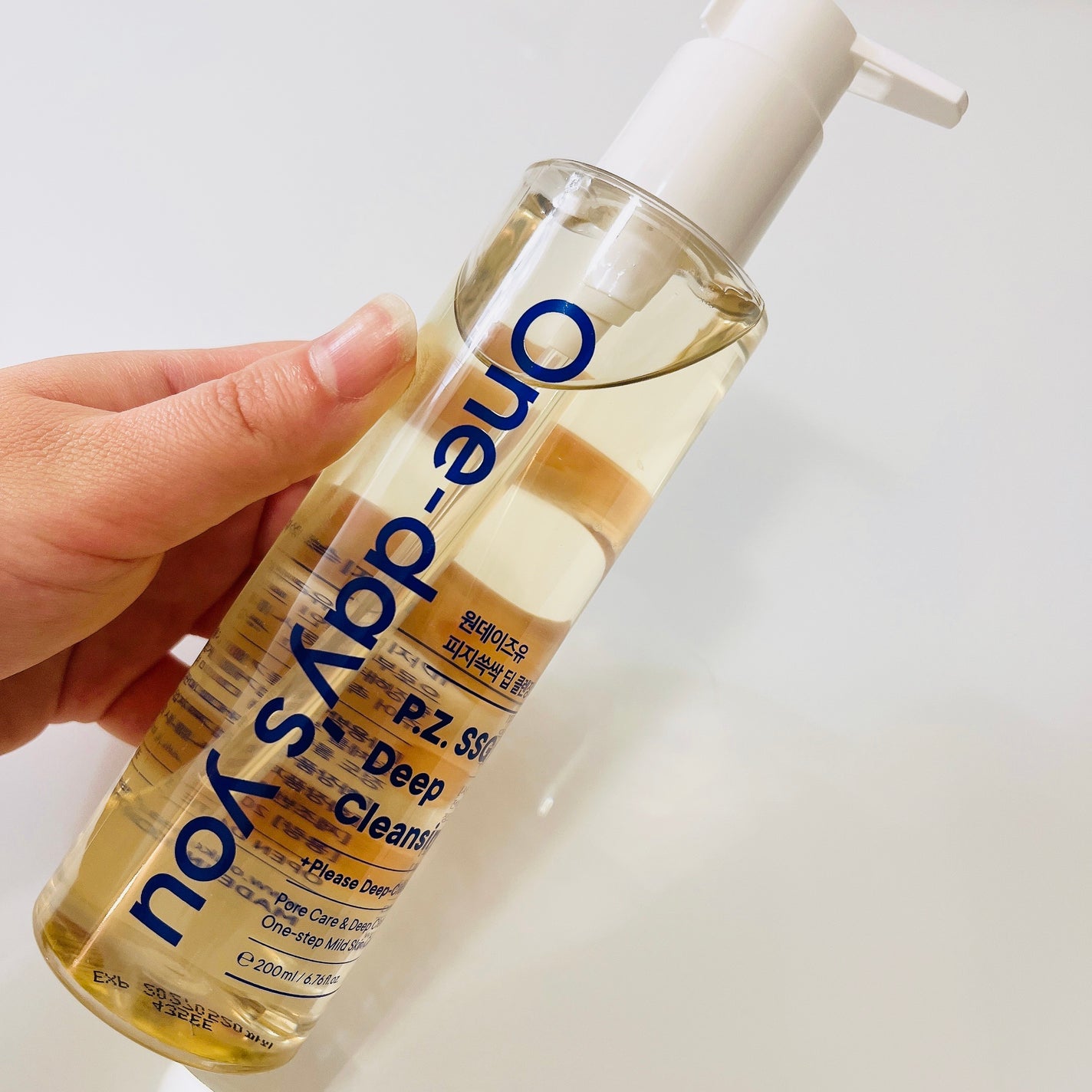 ワンデイズユー ディープクレンジグオイル/One-day's you/オイルクレンジングを使ったクチコミ(1枚目)