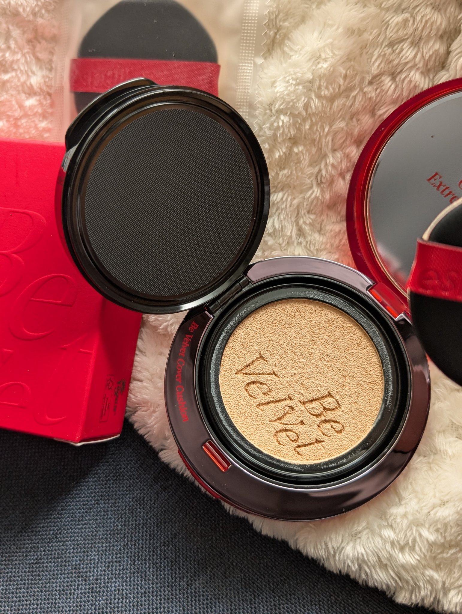 ビーベルベットカバークッション/espoir/クッションファンデーションを使ったクチコミ（2枚目）