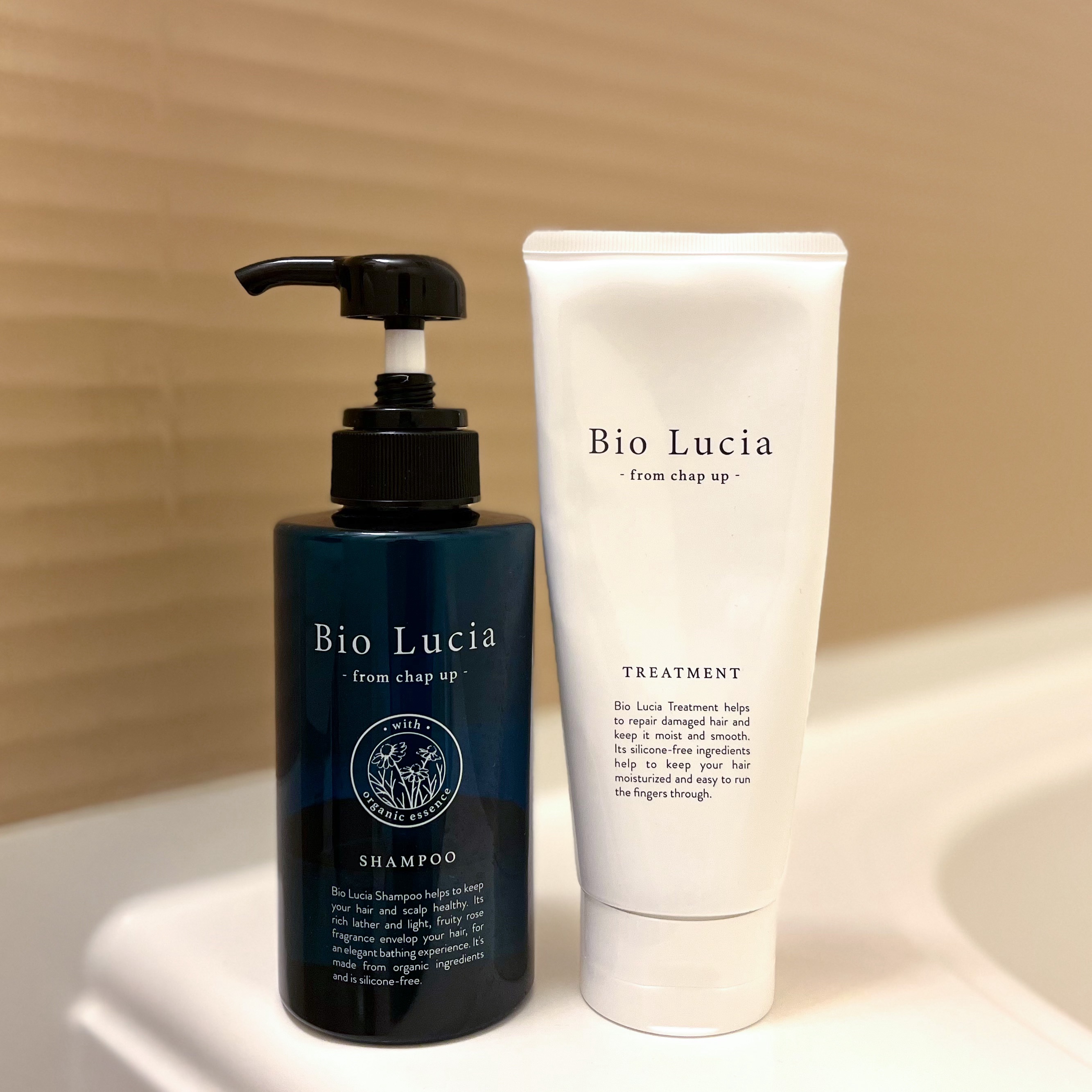 Bio Lucia(ビオルチア) ビオルチアトリートメントのクチコミ「モニターキャンペーンでいただきました。

シャンプーはジェルっぽい結構しっかりしたテクスチャー.....」（1枚目）