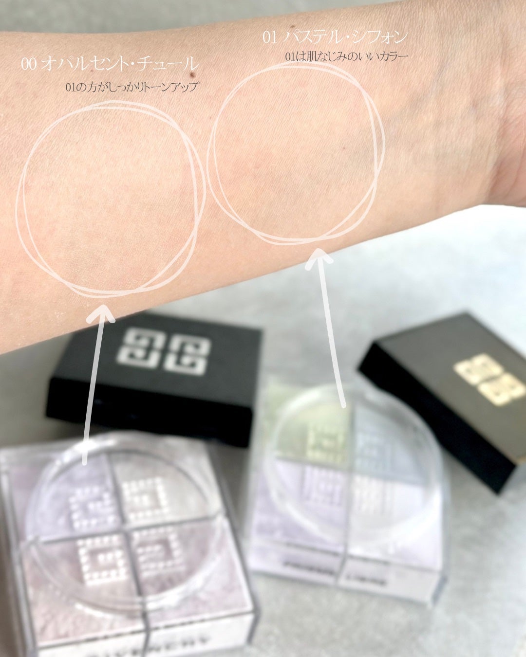 プリズム・リーブル/GIVENCHY/ルースパウダーを使ったクチコミ(3枚目)