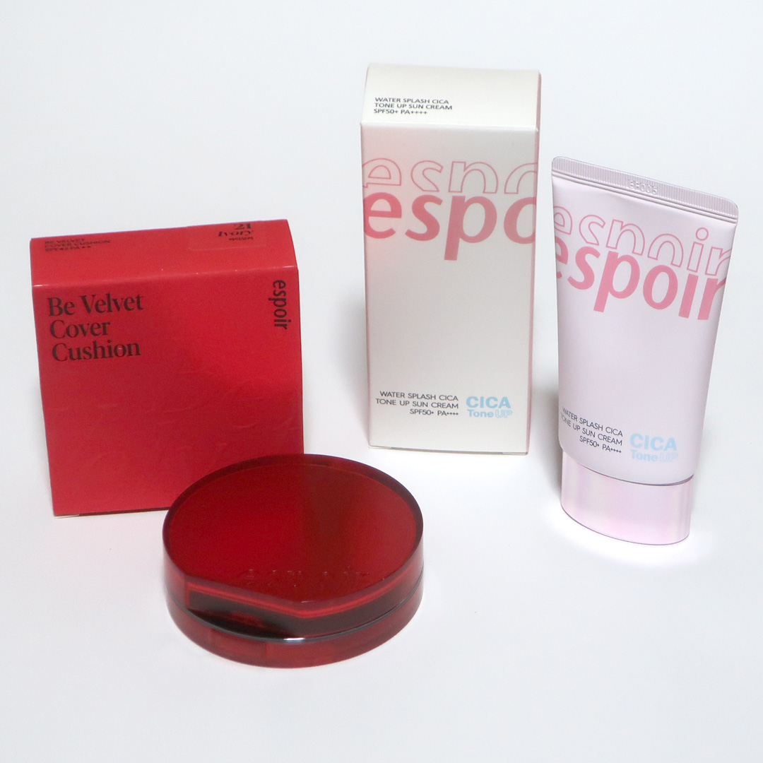 ウォータースプラッシュシカトーンアップクリーム/espoir/化粧下地を使ったクチコミ（1枚目）