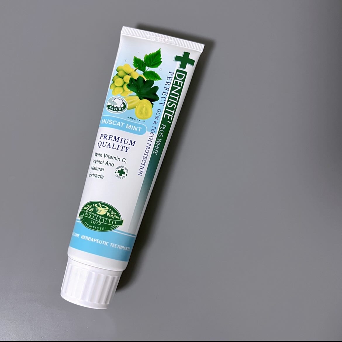 デンティス　チューブタイプ チューブタイプ（マスカットミント）100g/デンティス/歯磨き粉を使ったクチコミ（3枚目）